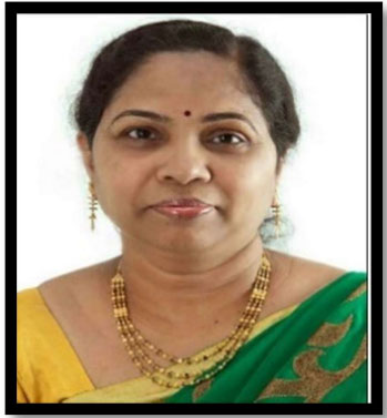 Portrait of Principal Smt. Dr. N.R. Chondekar